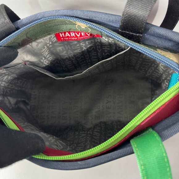Harvey's Seatbelt Multi-color Medium Tote Bag Limited Edition - Picture 10 of 13